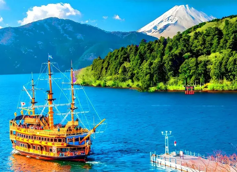 Hakone Schifffahrt & Seilbahn Tagesausflug mit Fuji-Blick