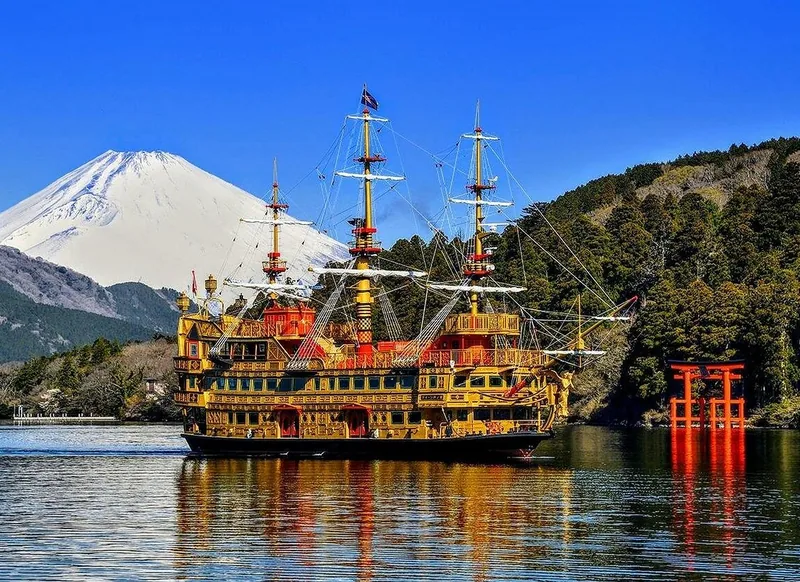 Mt Fuji & Hakone Tagestour mit Shinkansen zurück