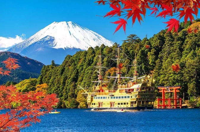 Günstige Fuji-Seen & Hakone-Seilbahn Tour